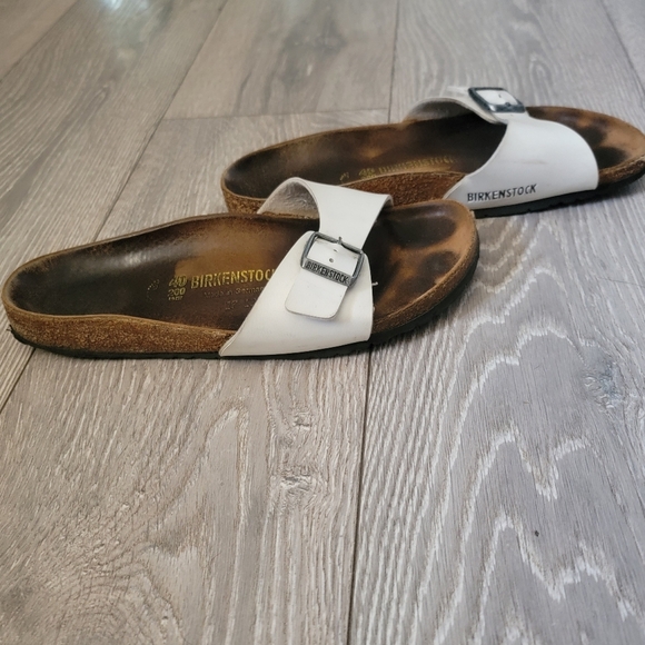 Birkenstock "Madrid" Vegan Learher Sandals - Picture 2 of 3